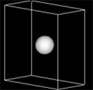 Deformation and breakup of a single drop at Ca=0.3, Re=0.75.