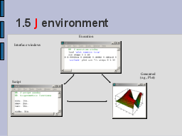2.1.1 J environment