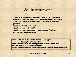 2c. Instructions