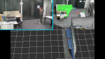 Interactive 3D indoor modeling with a camera and self-contained sensors -     Presentation of untextured regions, a recommended shooting position,     and user's location and orientation -(AIST6F north side)