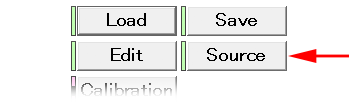 This figure shows pushing the Source button.